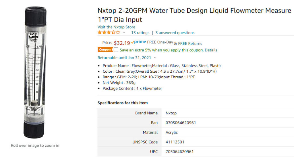 flowmeter